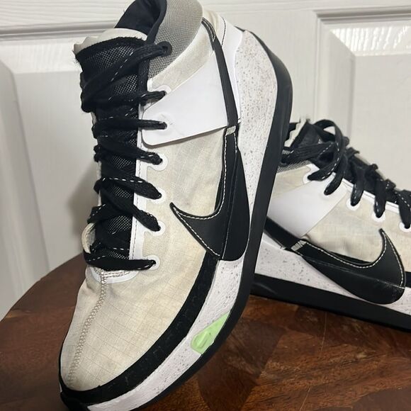 🔥🏀 NIKE KD13 KEVIN DURANT No.7 - Black/White - Great Condition - Picture 2 of 9